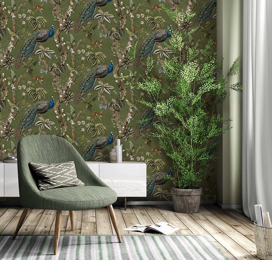 Espacio decorado con productos de Entumuro